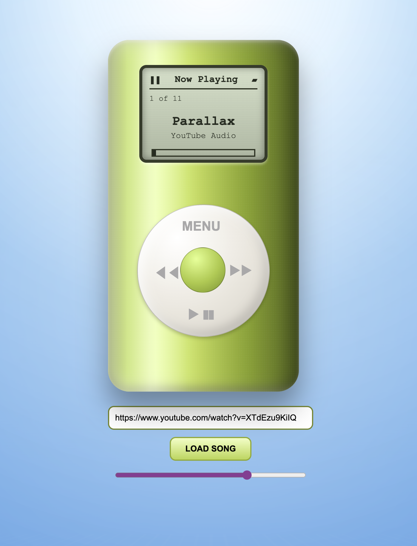 Millennium Memories iPod Mini